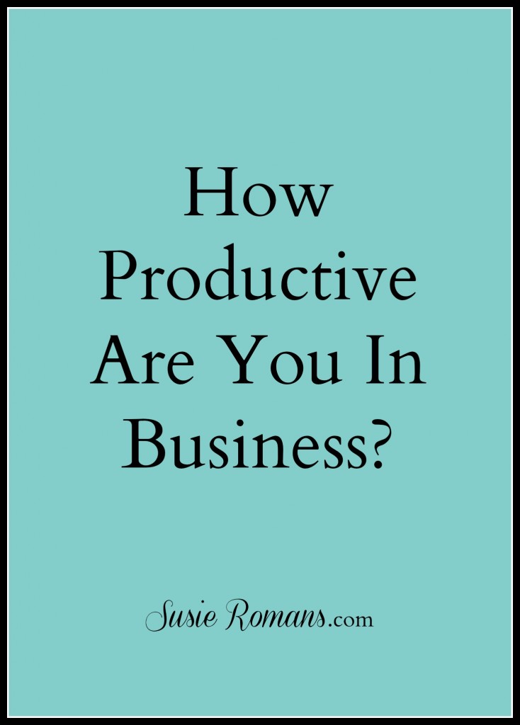 How Productive Are You In Business?